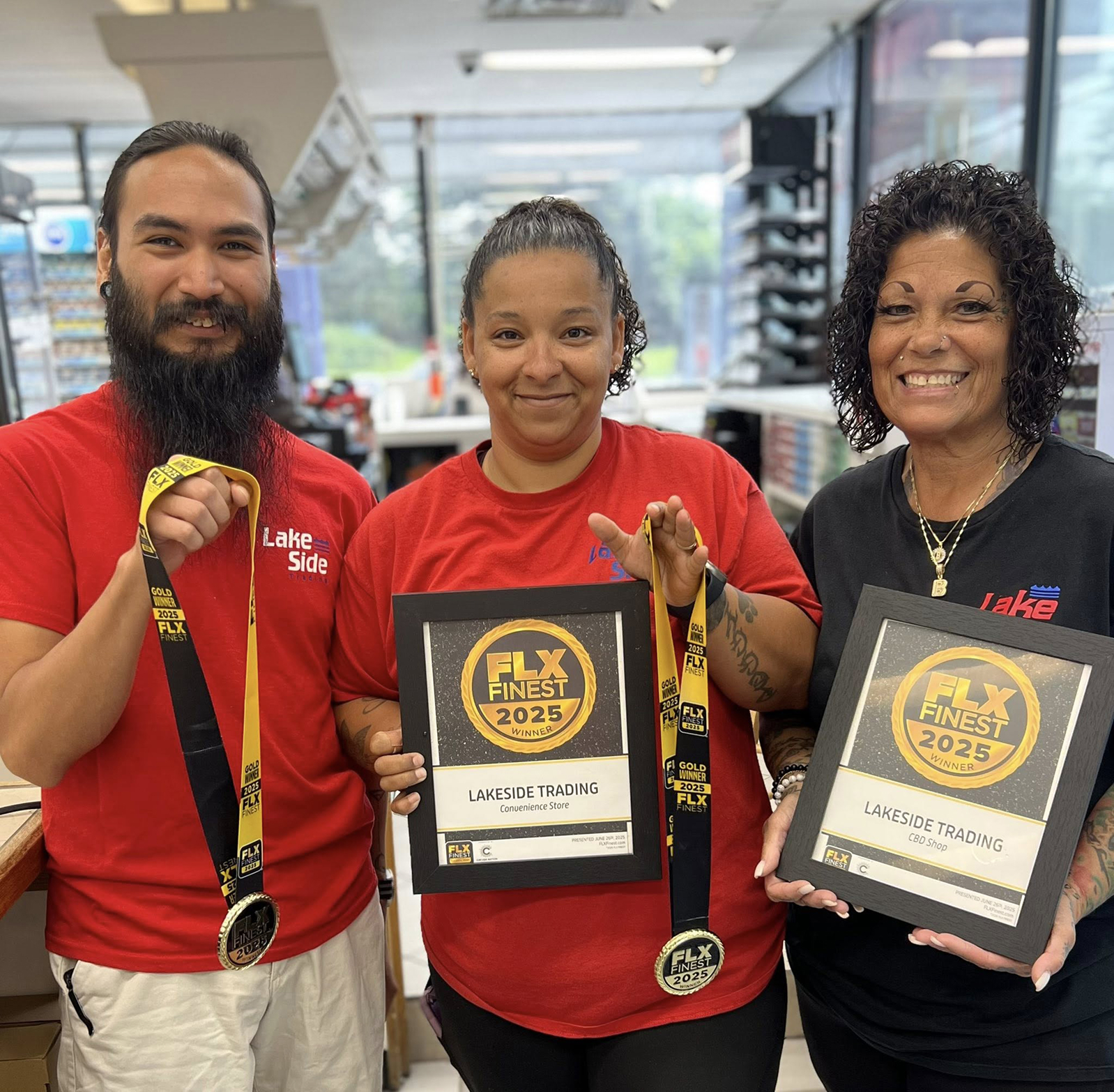 Team achievement photo